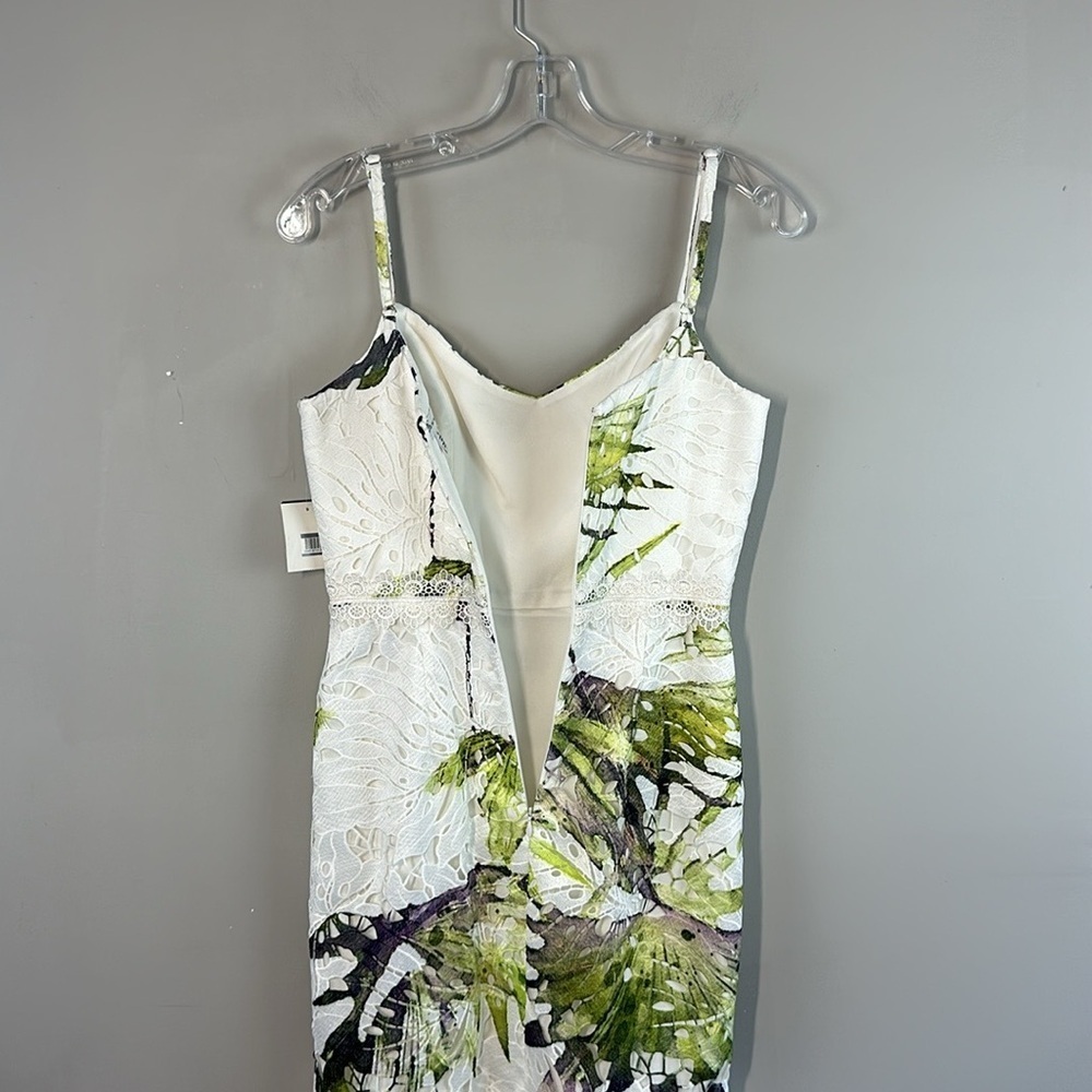 NWT Dress The Population Alea Tropical Print Lace Dress Size XS - Picture 16 of 16